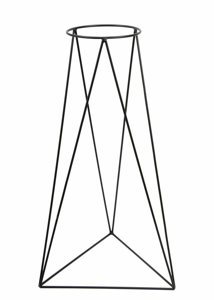 Nowoczesny kwietnik stojący 60 cm czarny 10-1533/60