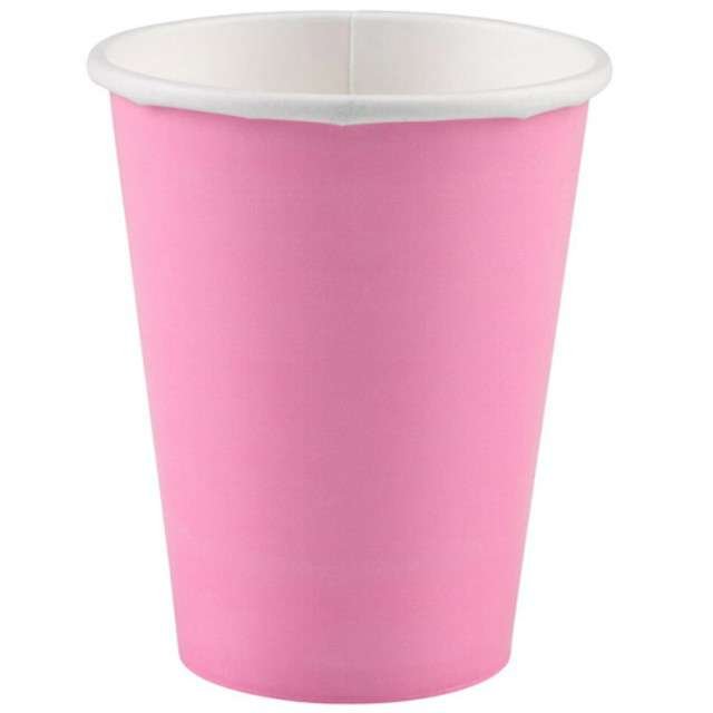 Amscan jednokolorowe kubeczki papierowe, pojemność 266 ml, 8 sztuk 58015-109