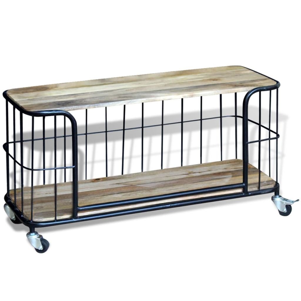 vidaXL Szafka pod TV z drewna mango 100x40x45 cm
