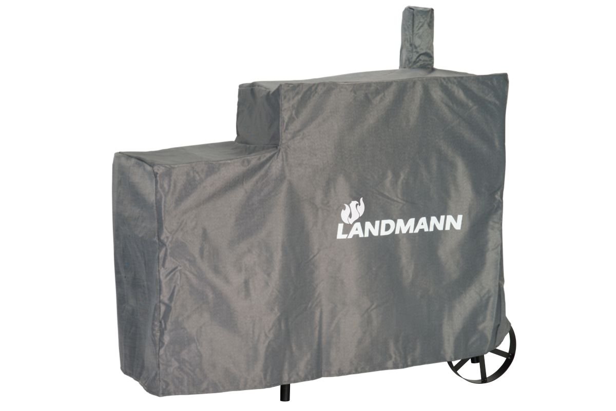 Landmann Pokrowiec na grilla Premium, L, 130x60x120 cm, szary, 15708 Kebo
