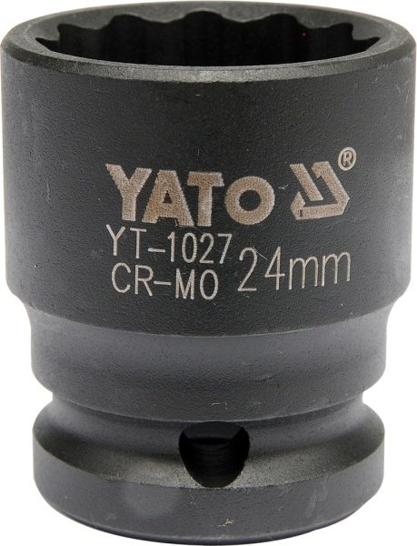 Yato nasadka udarowa do piast 12-kątna 1/2x24mm YT-1027