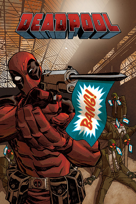 Plakat PYRAMID INTERNATIONAL, Deadpool - Bang, 61x91 cm