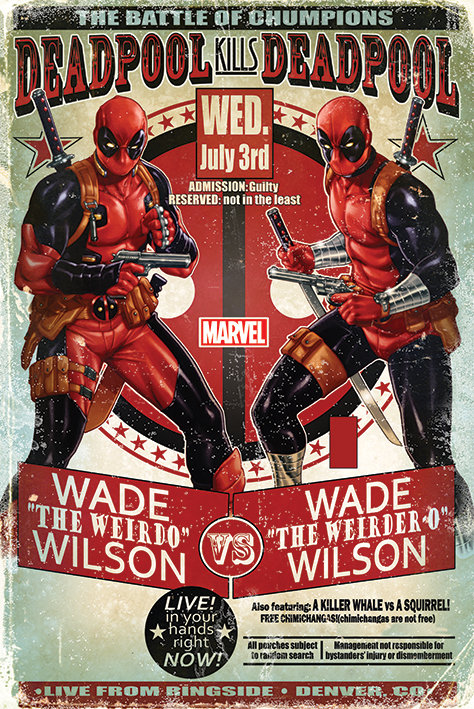 Pyramid Posters Deadpool (Wade vs Wade) - plakat (PP33796)