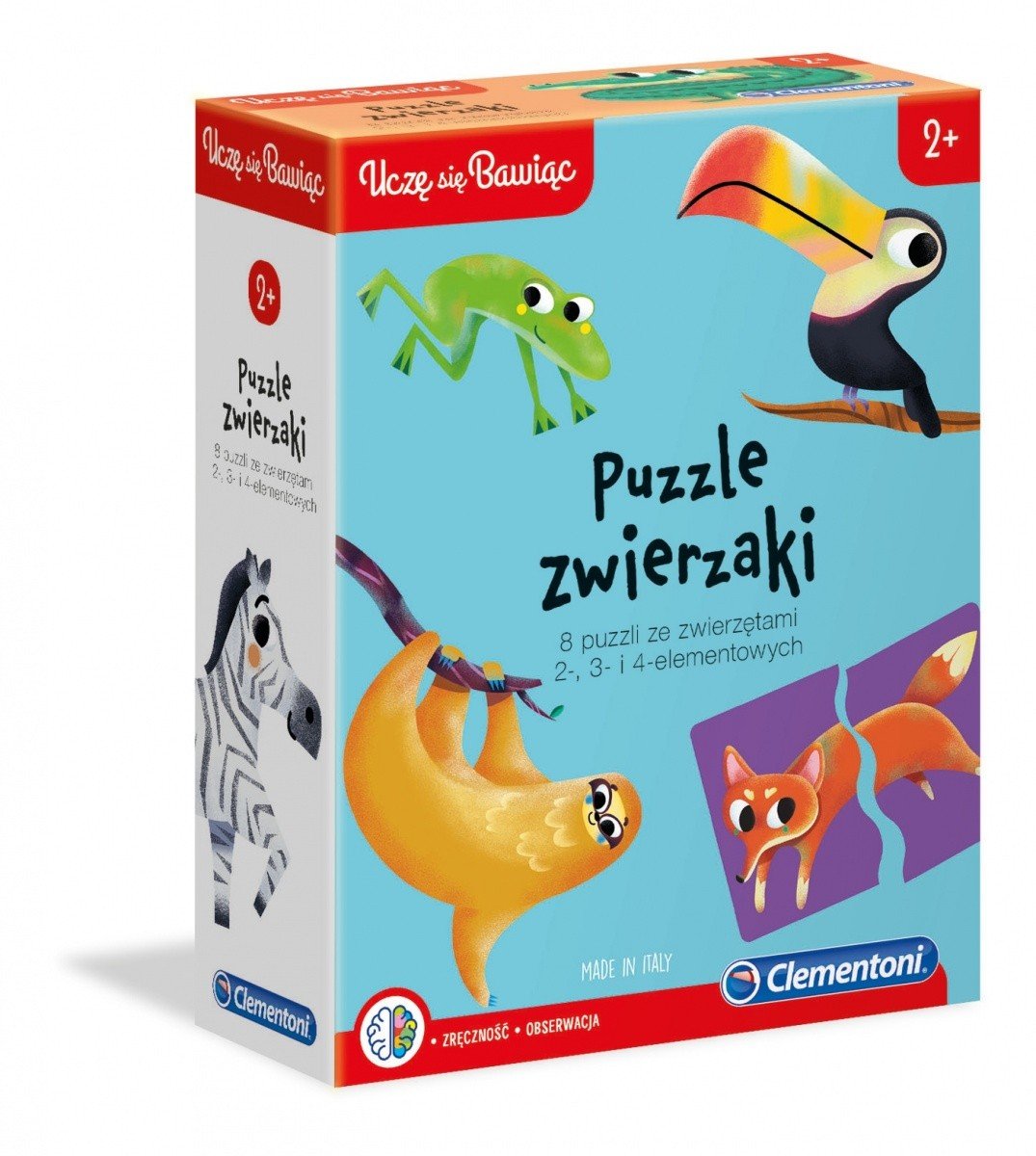 Clementoni Puzzle Zwierzaki