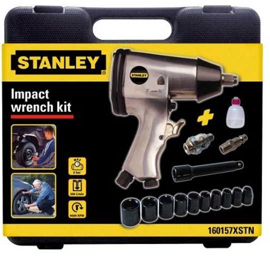 Stanley Klucz pneumatyczny Stanley 160157XSTN + akcesoria