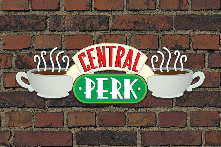 Pyramid Posters Friends (Central Perk Brick) - plakat PP33839