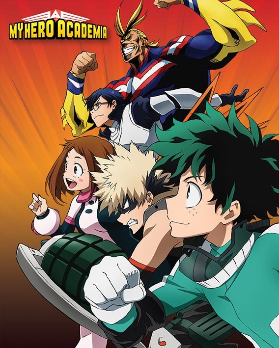 Pyramid Posters My Hero Academia: Heroes To Action - plakat 40x50 MPP50735