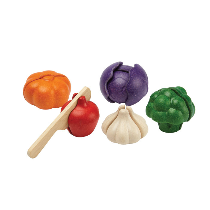 Plan Toys Zestaw warzyw w 5 kolorach