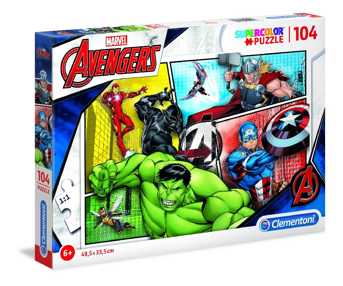 Clementoni The Avengers puzzle 104 elementy
