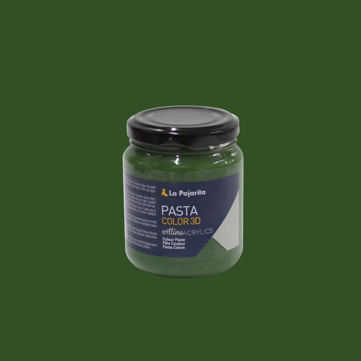 La Pajarita Pasta strukturalna, Jodłowo zielona, 175 ml