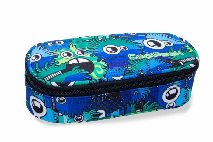 CoolPack, piórnik szkolny, Campus, Wiggly Eyes Blue