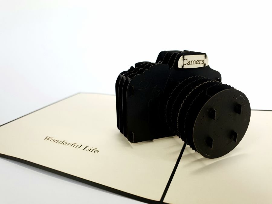 GrandGift Karnet na każdą okazję 3D, Aparat fotograficzny