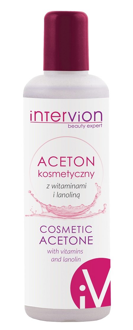 Inter-vion Inter-vion Cosmetic Acetone aceton kosmetyczny do paznokci 150ml