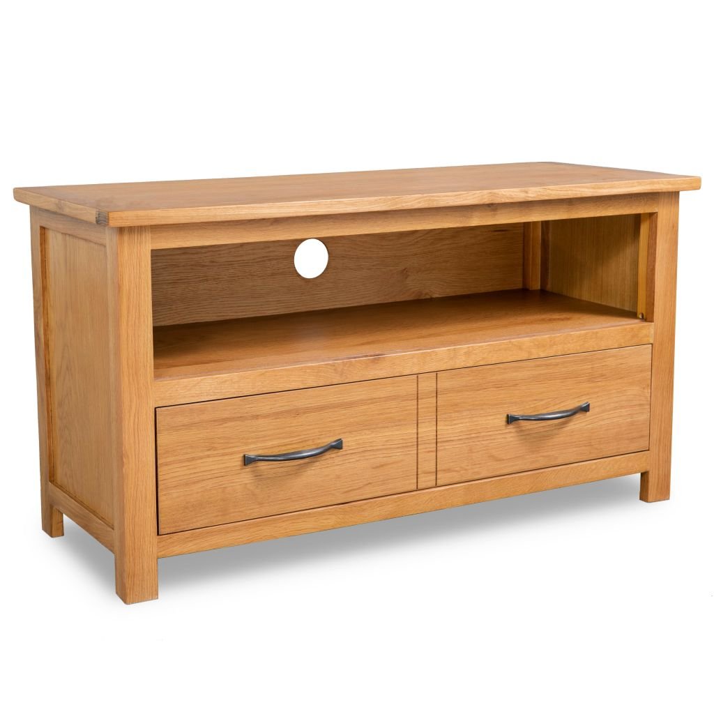 vidaXL Szafka pod telewizor, dębowa, 90 x 35 48 cm vidaXL