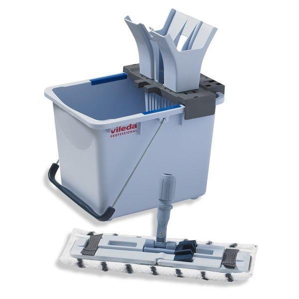 Vileda profesjonalna Proffesional Zestaw do zamiatania: Mop + wiadro UltraSpeed Pro Sta