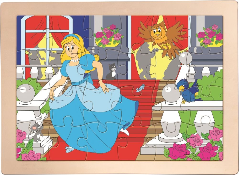 Woodyland Puzzle Kopciuszek WD91159
