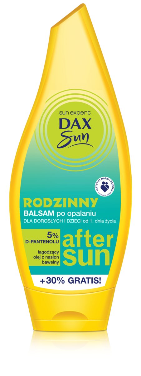 DAX Cosmetics Sun Balsam po opalaniu rodzinny z D-Pantenolem 5%, 250 ml 5900525059666
