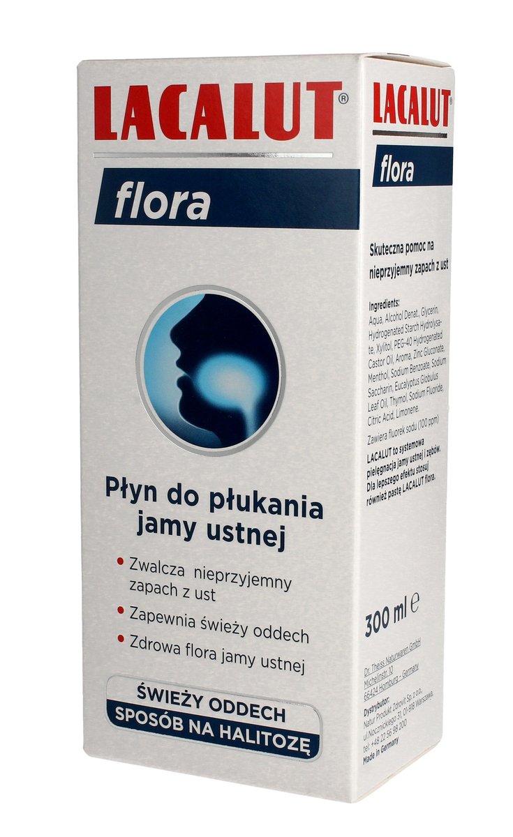 Natur Produkt Lacalut Flora płyn do płukania jamy ustnej 300 ml