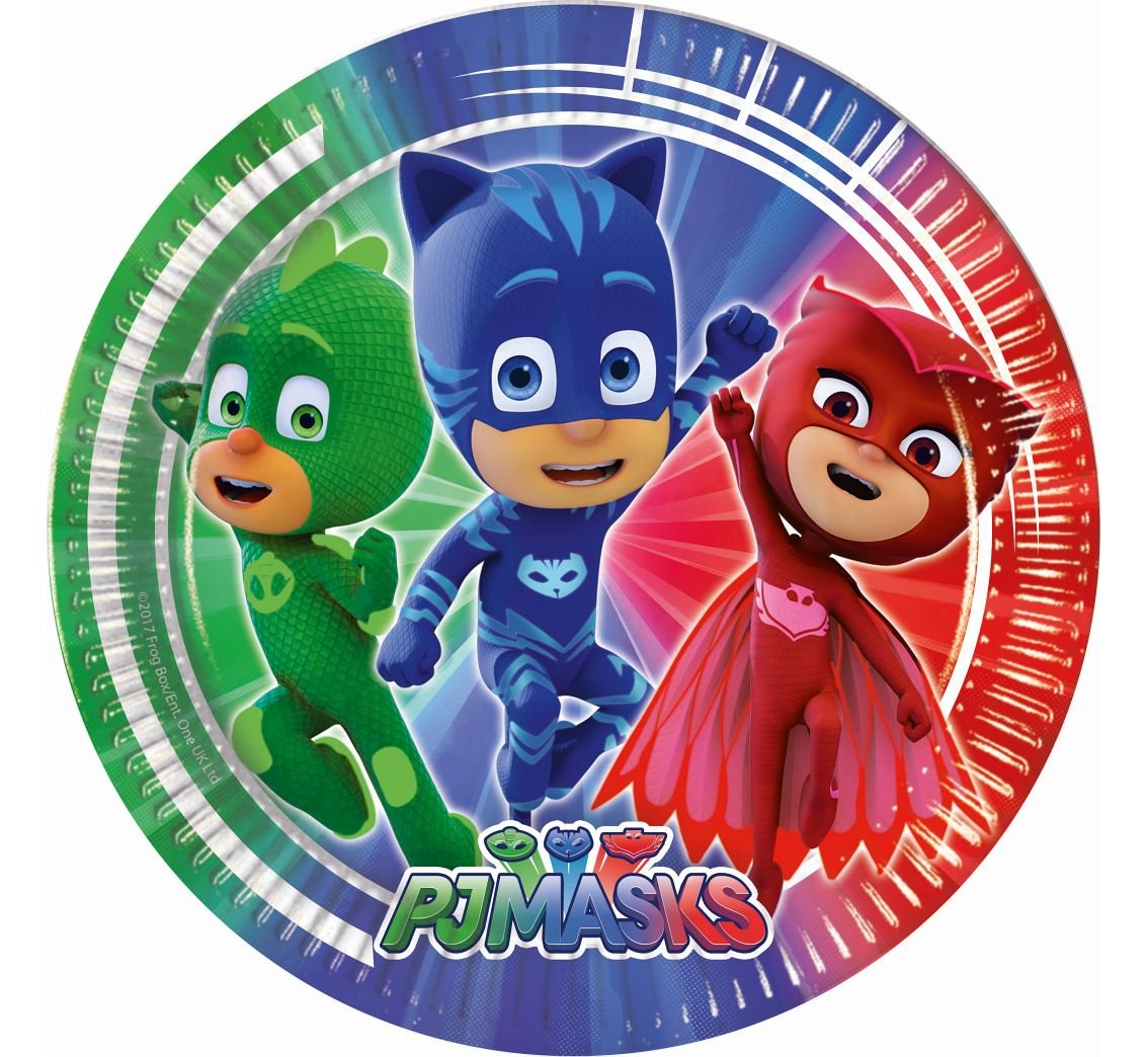 Godan Talerz papierowy 230 Go Pj Masks Go Fol Op8szt