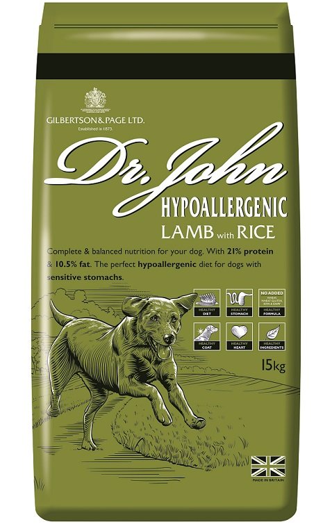 Dr John Hypoallergenic Lamb&Rice 15 kg