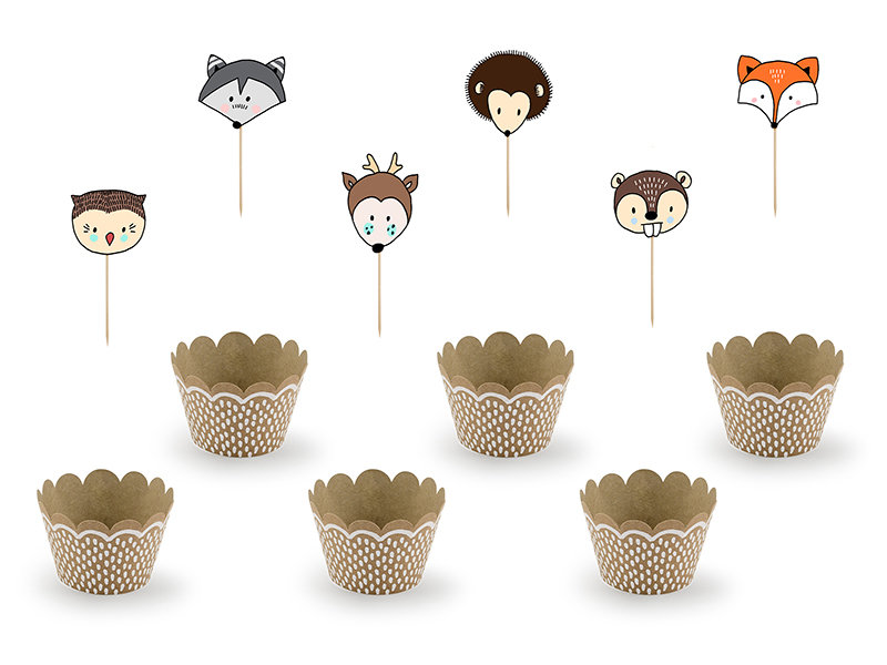 PartyDeco Papilotki do muffinek 