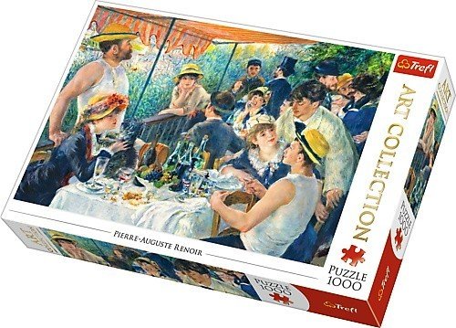 Trefl Puzzle 1000 elementów. Śniadanie wioślarzy, Renoir