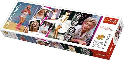 Trefl Puzzle 500el Panorama Panorama Marilyn Monroe kolaż 29509