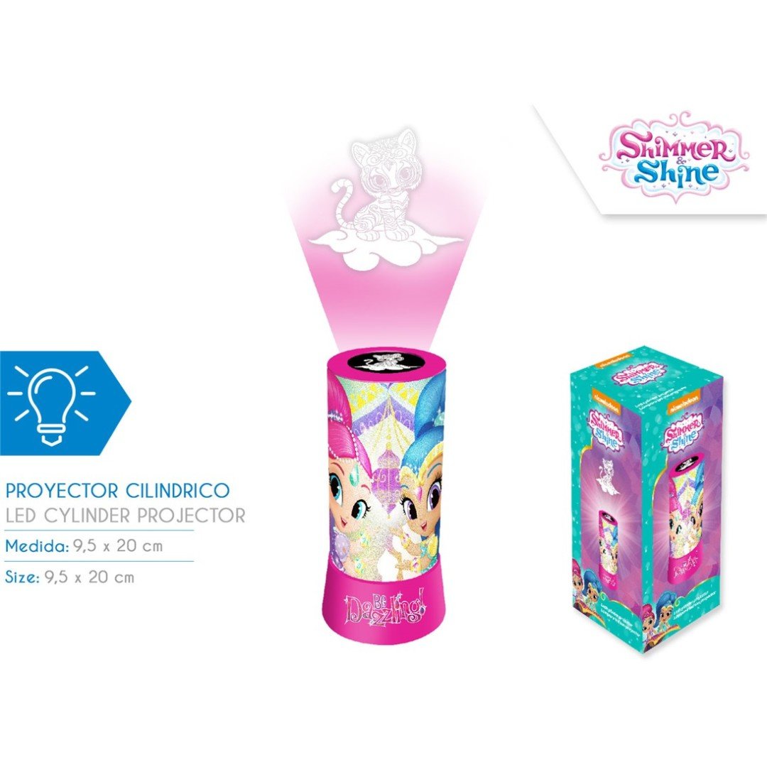 Lampka z projektorem LED Shimmer i Shine