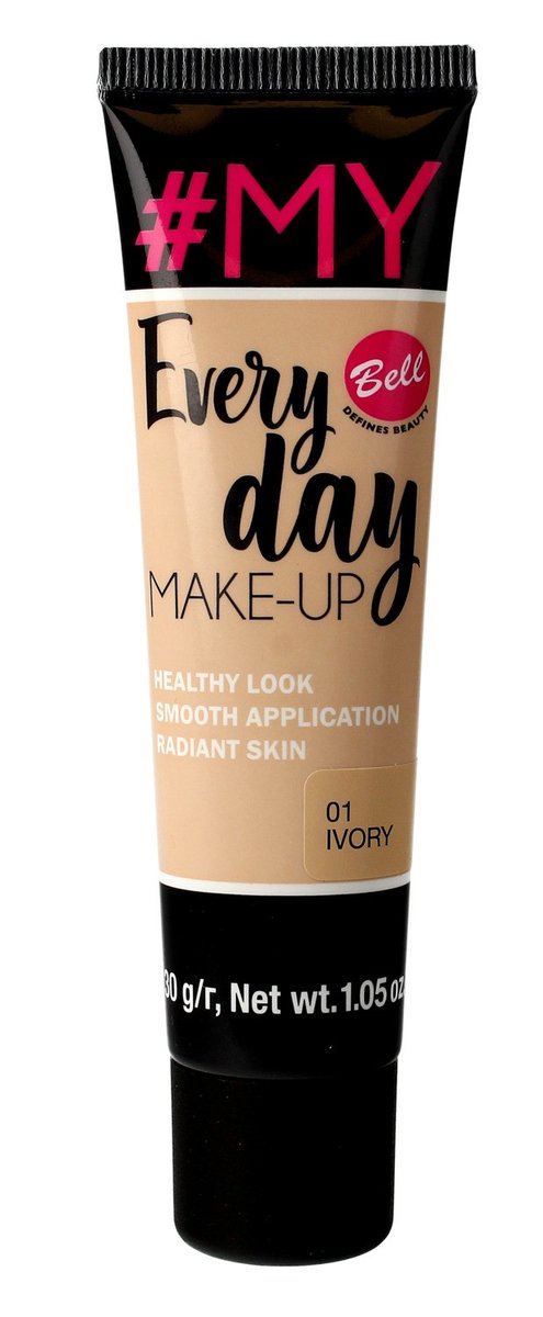 Bell My Everyday Make-Up Podkład wyrównujący koloryt Ivory nr 01
