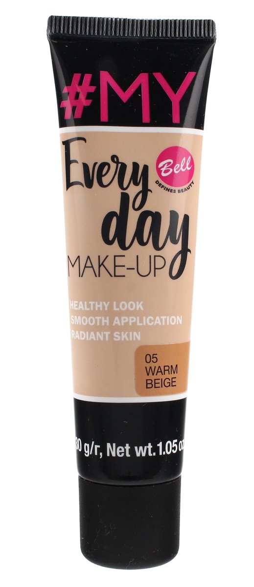 Bell My Everyday Make-Up Podkład wyrównujący koloryt Warm Beige nr 05