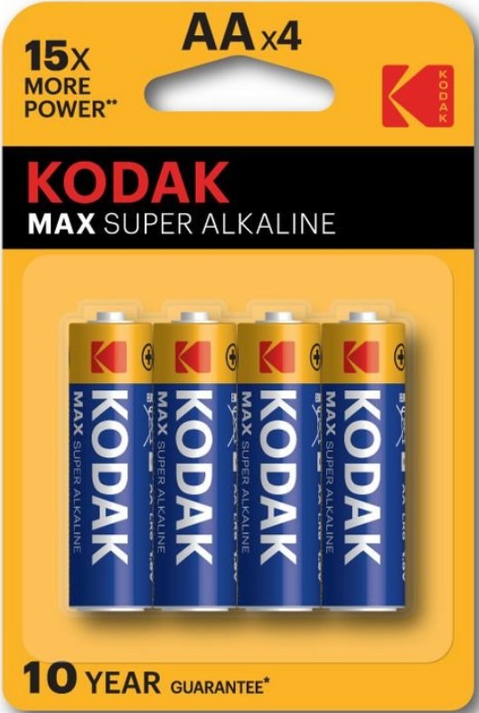 Kodak Bateria MAX AA LR6) KAA-4 4szt 309 52867