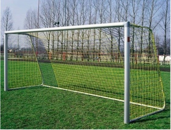 Siatka na bramkę Yakimasport 7,32 x 2,44 Przenośna 4mm