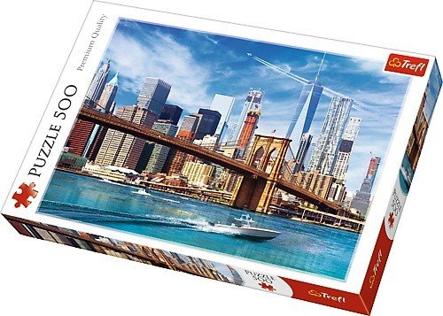 Trefl Puzzle 37331 Widok na Nowy Jork 500 elementów ŁÓDŹ 37331