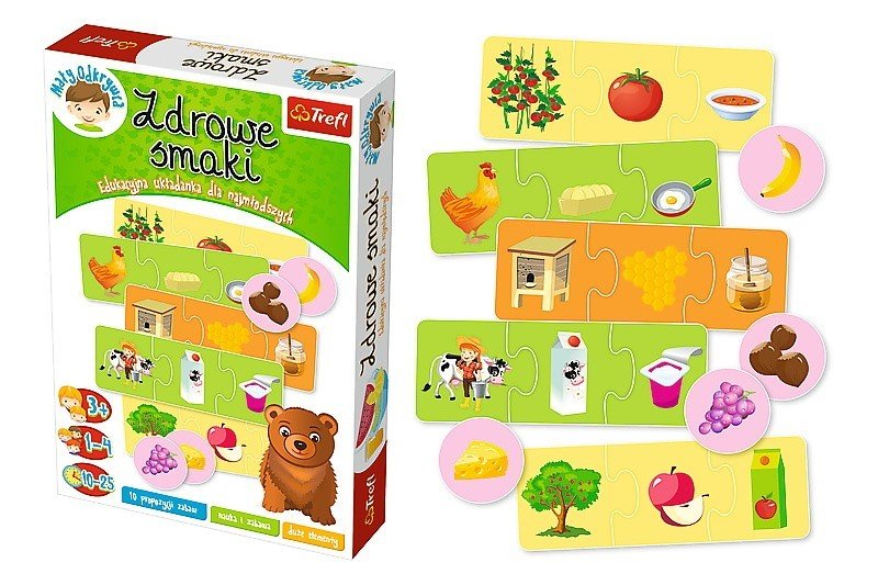Trefl Mały odkrywca Zdrowe smaki