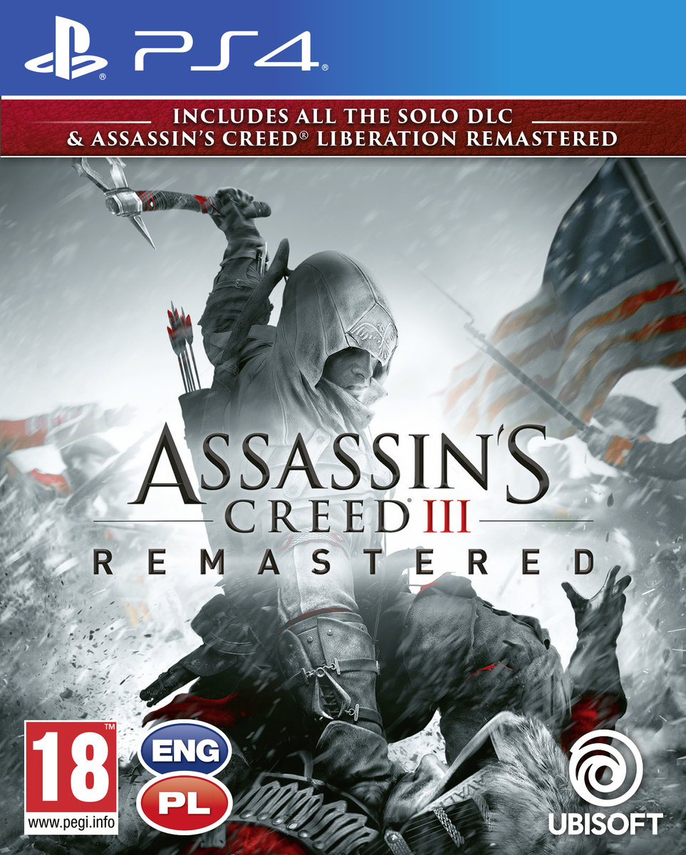 Assassin's Creed 3 + Liberation Remaster GRA PS4