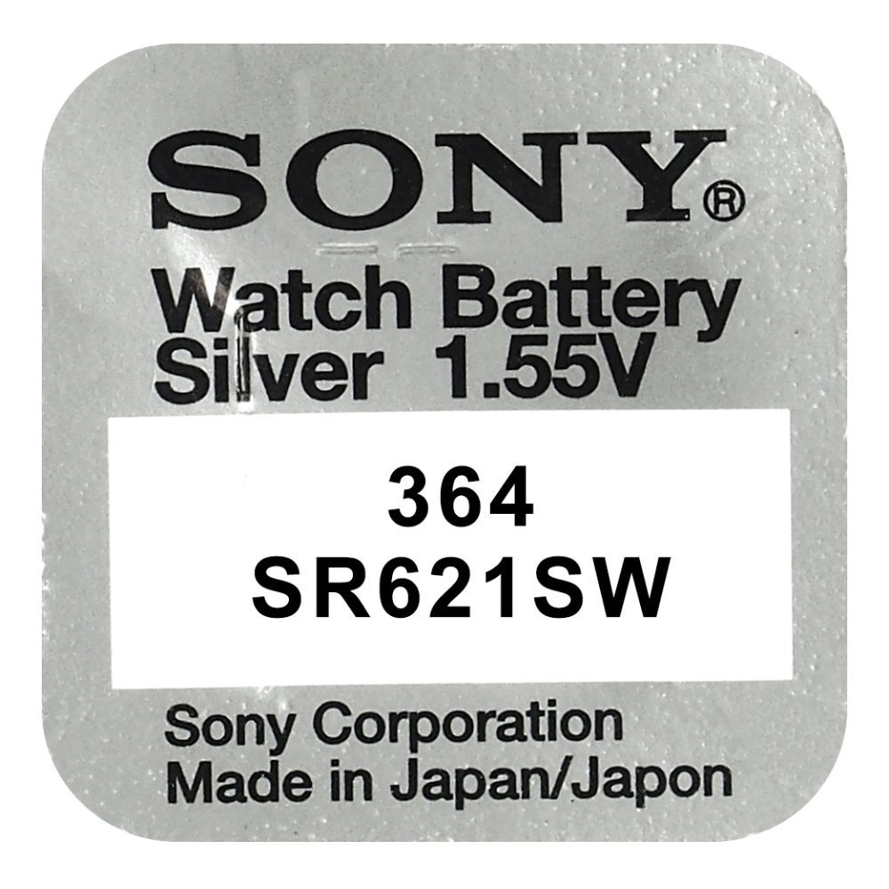 Sony Bateria zegarkowa SR621SWN-PB model 364
