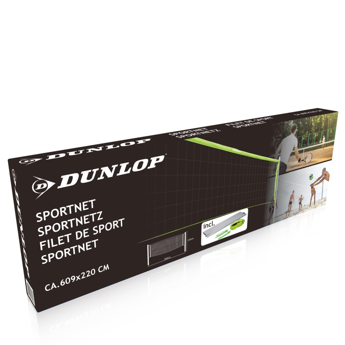 Dunlop Dunlop Siatka sportowa Dunlop 609x220 cm 2075075