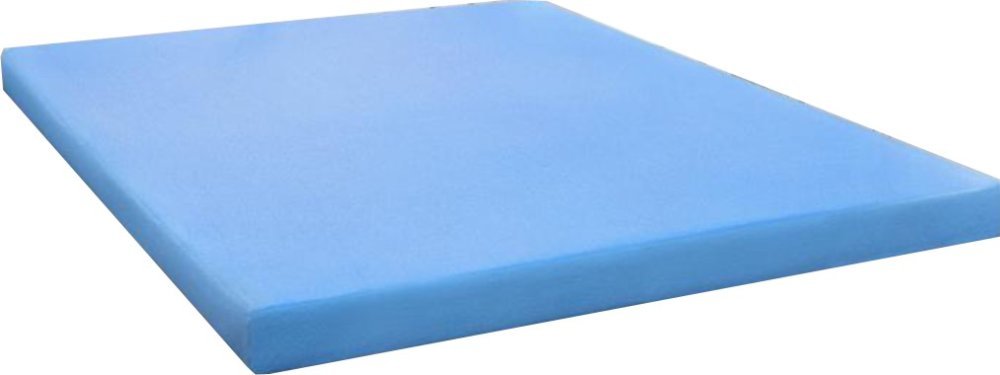 Prześcieradło z gumką, KZ, frotte, 180x200 cm, niebieski