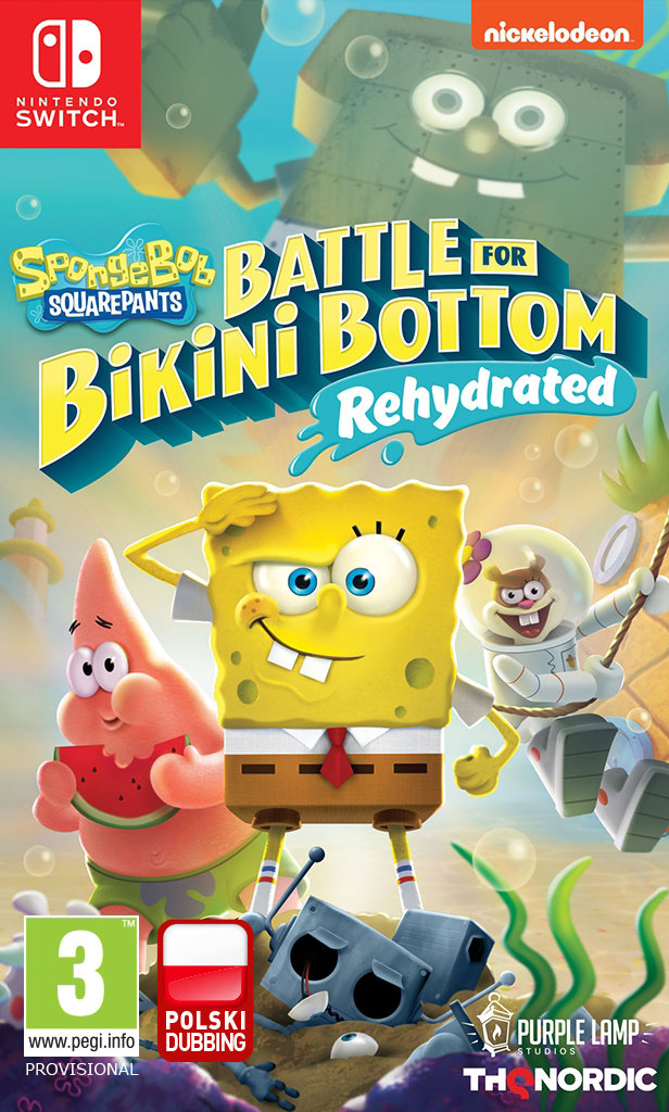 Gra Ns SpongeBob Squarer Pants Battle for Bikini