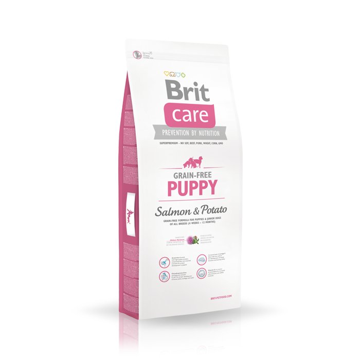 Brit Care Grain Free Puppy Salmon & Potato 3Kg