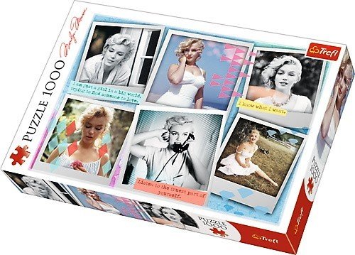 Trefl 10529 Puzzle fotografie Marilyn Monroe