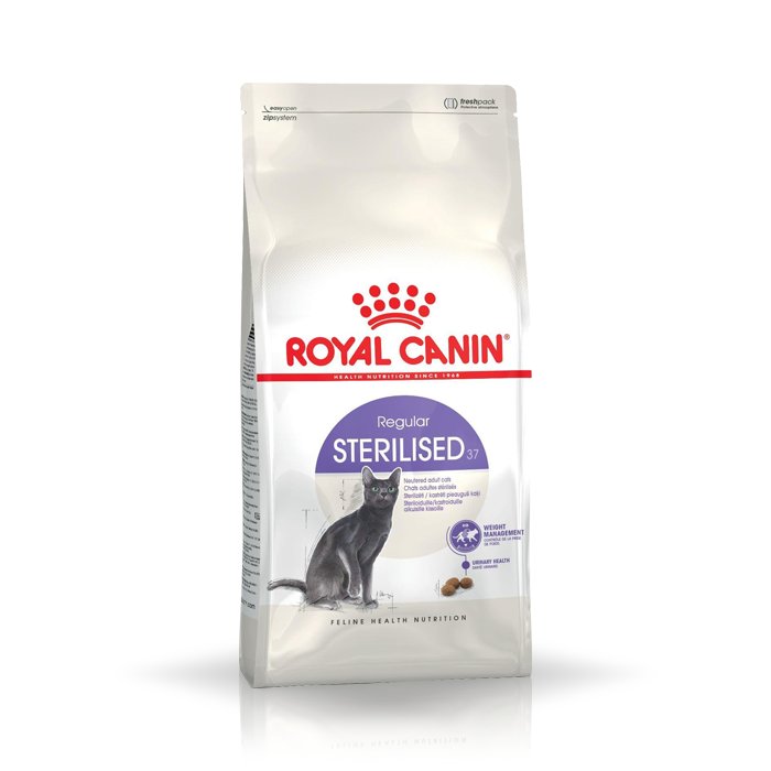 Royal Canin Cat Sterilised 37 Feline Health Nutrition sucha karma dla kotów sterylizowanych waga 400 g