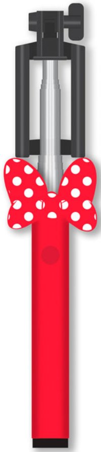Disney Kijek Selfie Jack Minnie 002 Czerwony