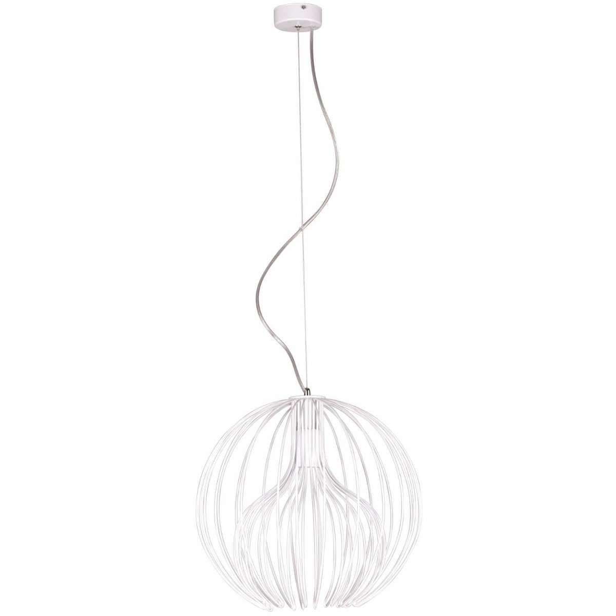 Kaja Tizi D40 lampa wisząca 1-punktowa biała K-03405