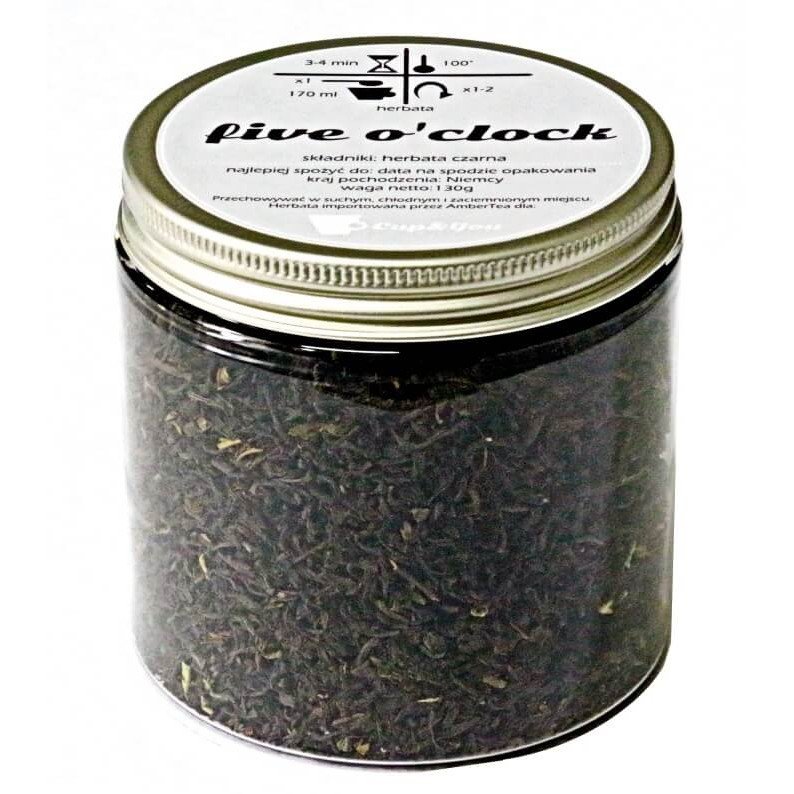 Herbata czarna smakowa  CUP&YOU, Five O'Clock, 130 g