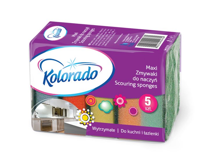 Kolorado Zmywak DO NACZYŃ MAXI 5 SZTUK (XP500)