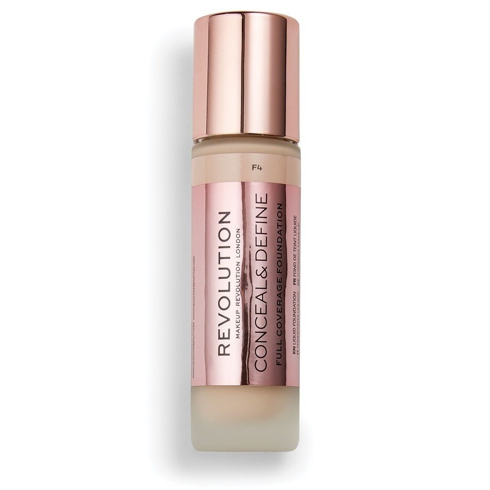 Makeup Revolution Conceal & Define podkład kryjący odcień F4 23 ml