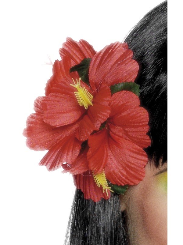 Smiffys Kwiat hawajski czerwony 21737