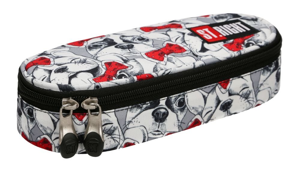 St.Right, piórnik typu saszetka, Pieski