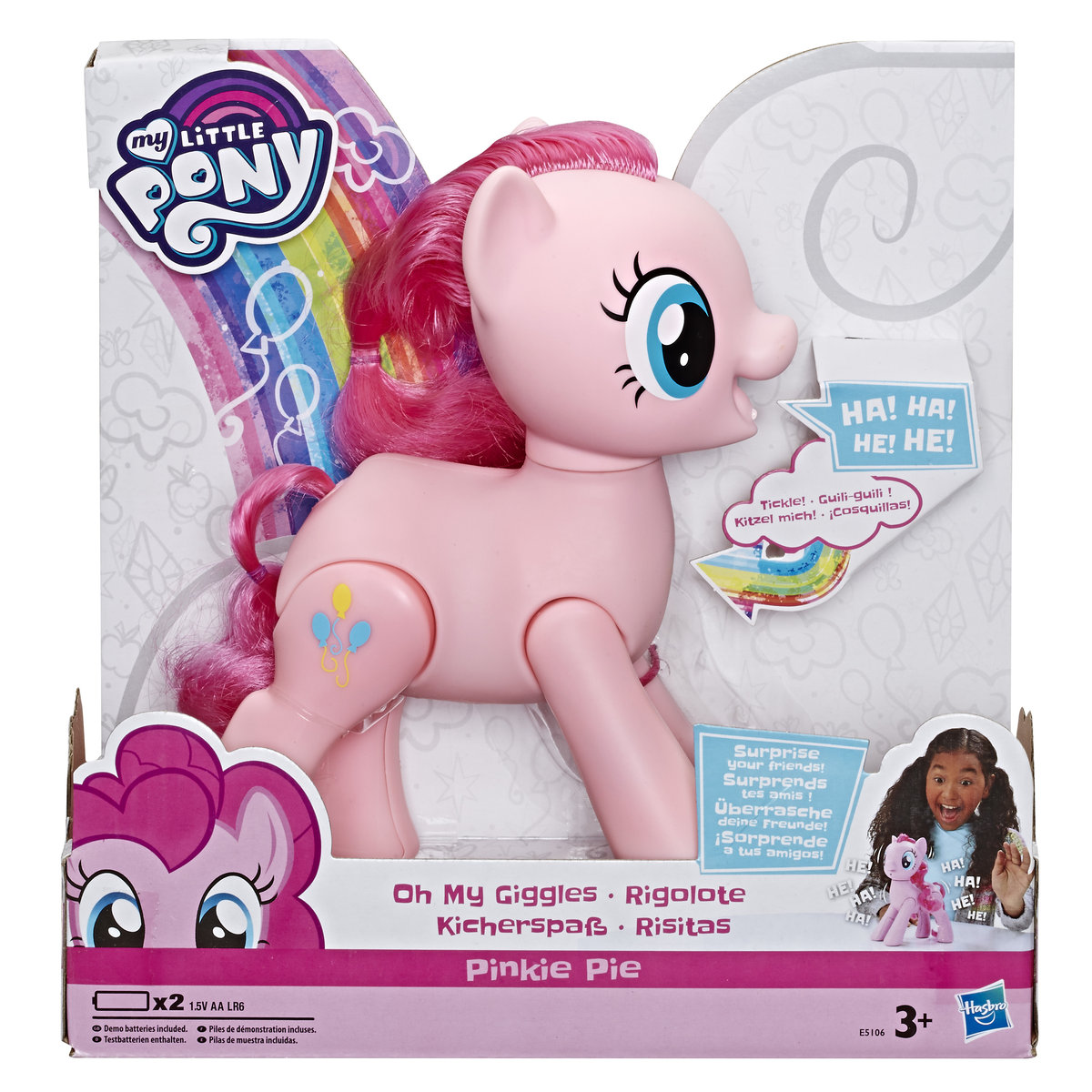 Hasbro roześmiana Pinke Pie E5106 HASBRO cena za 1szt